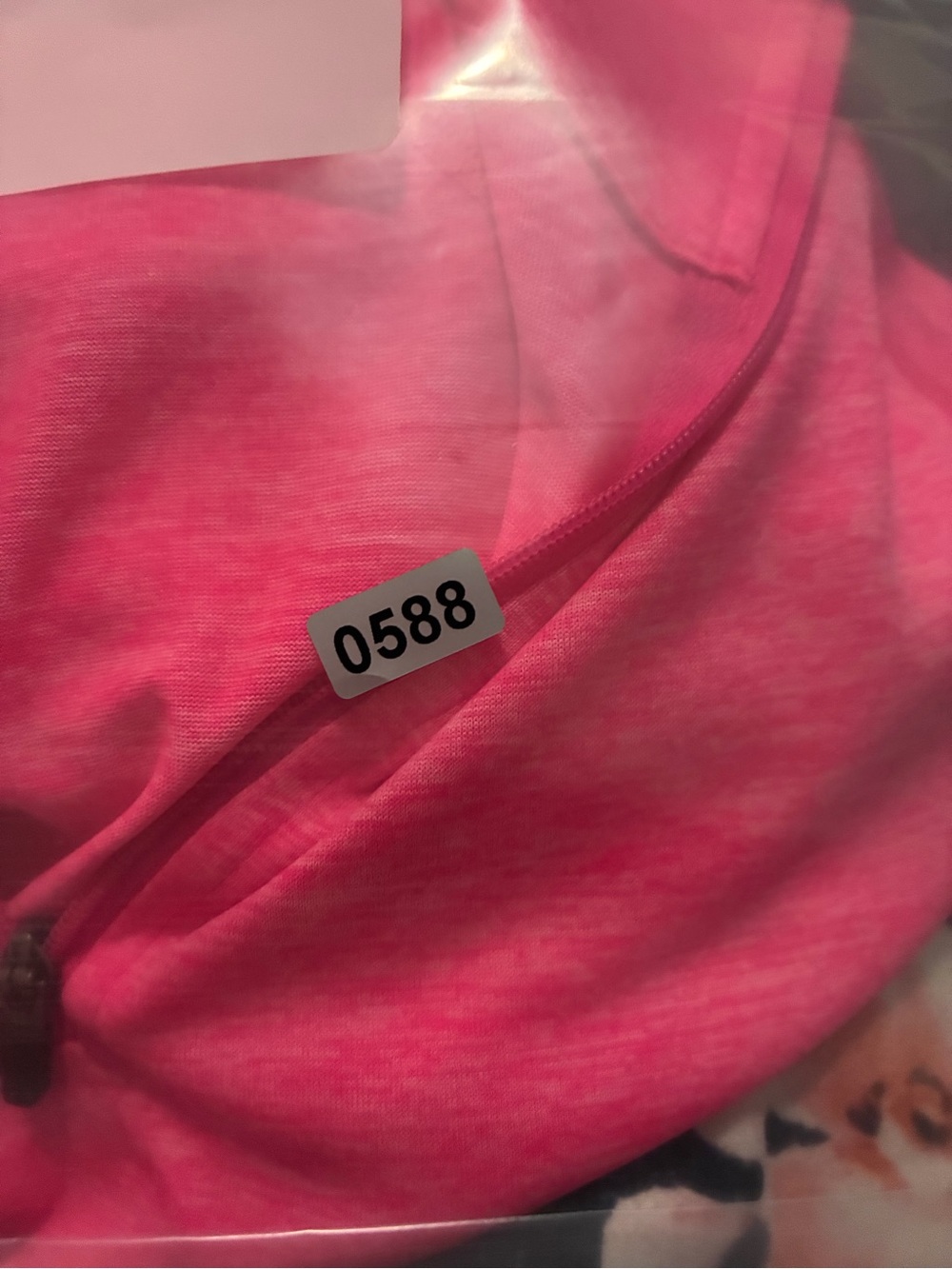 Ideology Neon Pink Long-Sleeve Quarter-Zip Top - Picture 5 of 5